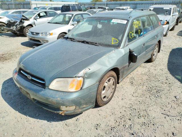 Photo 2 from auction – 2000 SUBARU LEGACY L with VIN 4S3BH6354Y6302590