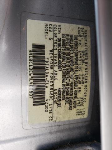 Photo 10 from auction – 2009 NISSAN VERSA S with VIN 3N1BC13E69L400807
