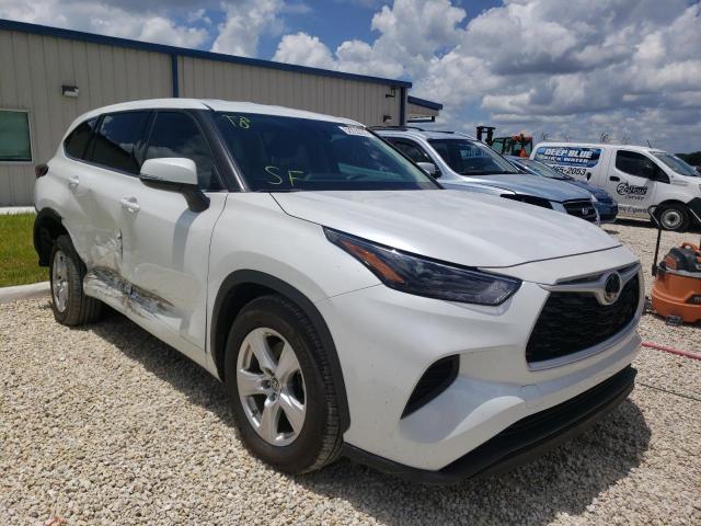 Photo 1 from auction – 2022 TOYOTA HIGHLANDER with VIN 5TDCZRAH2NS100214