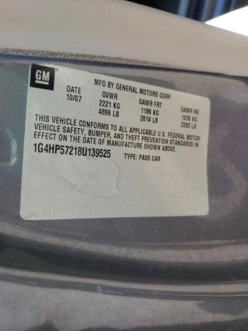 Photo 10 from auction – 2008 BUICK LUCERNE CX with VIN 1G4HP57218U139525