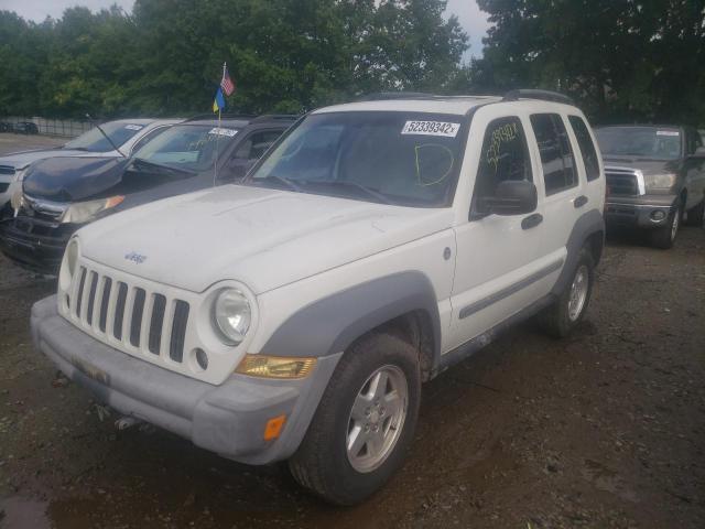 Photo 2 from auction – 2005 JEEP LIBERTY SP with VIN 1J4GL48K35W507640