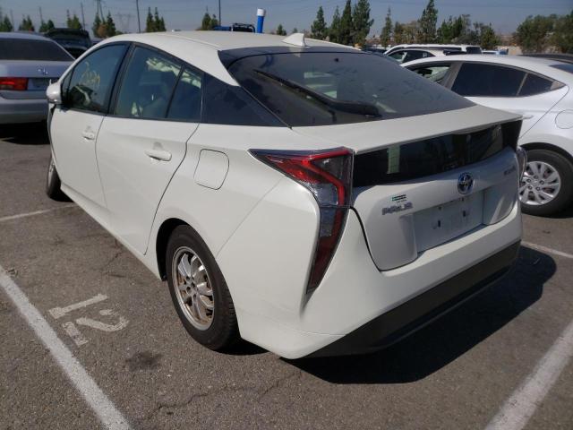 Photo 3 from auction – 2016 TOYOTA PRIUS with VIN JTDKBRFU9G3023559