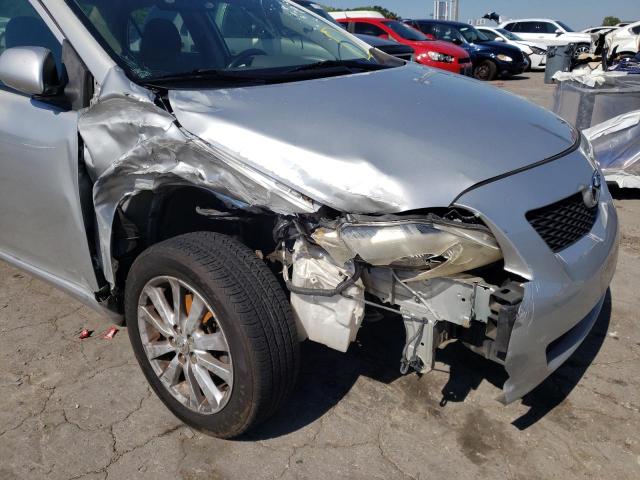 Photo 9 from auction – 2009 TOYOTA COROLLA with VIN JTDBL40E499024233