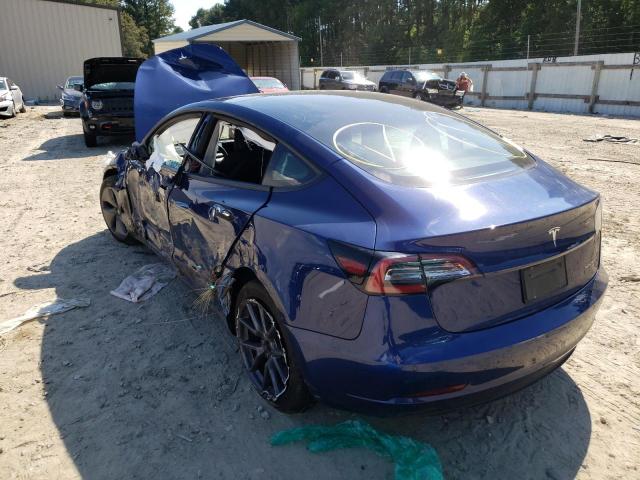 Photo 3 from auction – 2021 TESLA MODEL 3 with VIN 5YJ3E1EB8MF869158