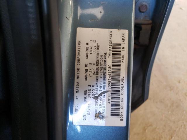 Photo 10 from auction – 2011 MAZDA 3 I with VIN JM1BL1VG9B1463280