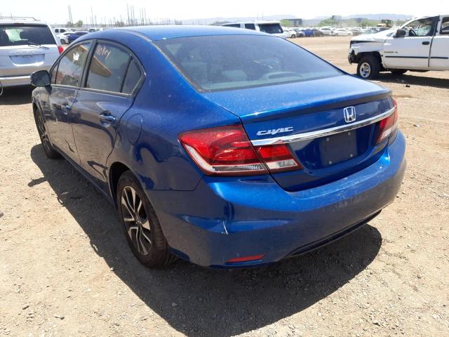 Photo 3 from auction – 2013 HONDA CIVIC EX with VIN 19XFB2F88DE088533