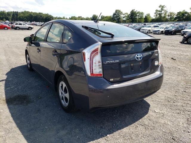 Photo 3 from auction – 2012 TOYOTA PRIUS with VIN JTDKN3DU7C1607536