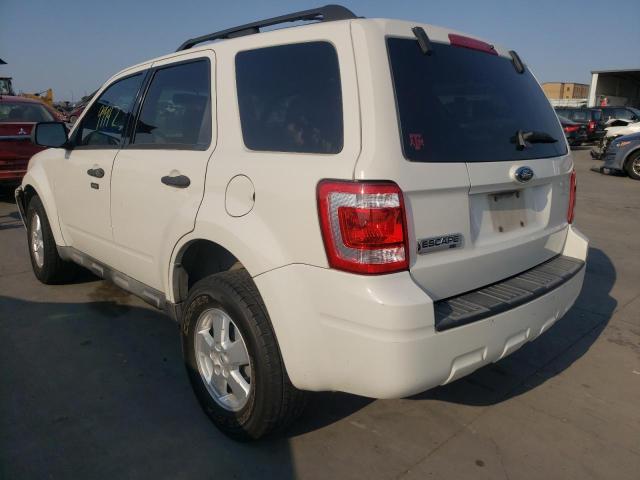 Photo 3 from auction – 2009 FORD ESCAPE XLT with VIN 1FMCU03709KC25848