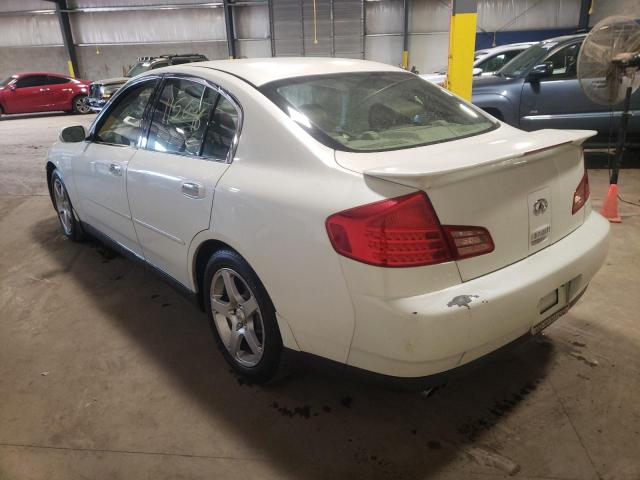 Photo 3 from auction – 2003 INFINITI G35 with VIN JNKCV51E73M025687