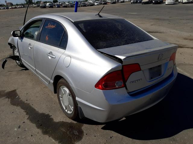 Photo 3 from auction – 2007 HONDA CIVIC HYBR with VIN JHMFA36267S025886