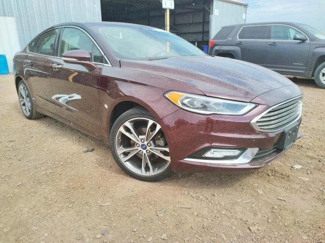 FORD FUSION TIT 2017 with VIN 3FA6P0K96HR192883 - Photo from auction