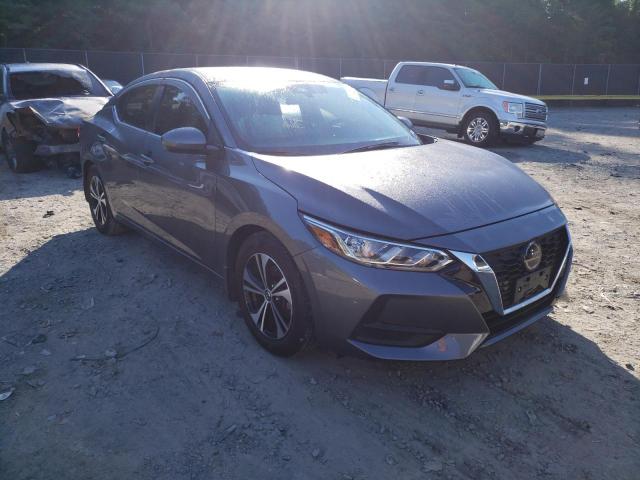 NISSAN SENTRA SV 2021 with VIN 3N1AB8CV6MY257232 - Photo from auction