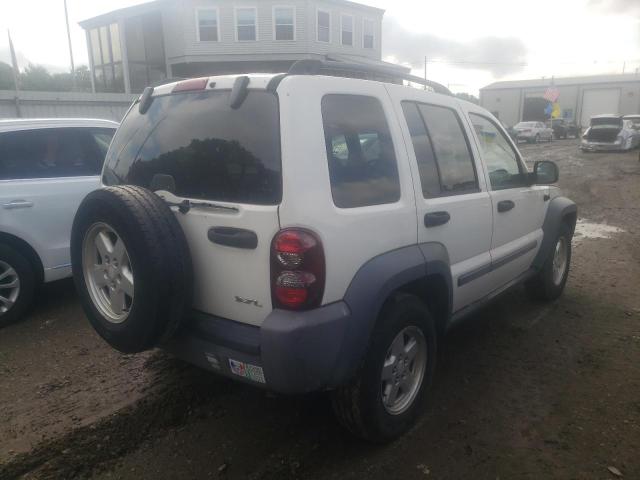 Photo 4 from auction – 2005 JEEP LIBERTY SP with VIN 1J4GL48K35W507640