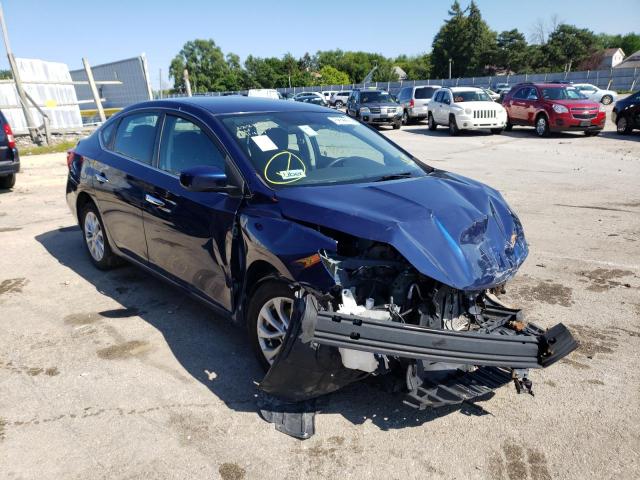 NISSAN SENTRA S 2019 with VIN 3N1AB7AP1KY319602 - Photo from auction
