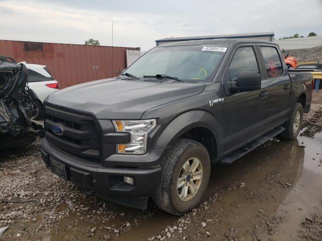 Photo 2 from auction – 2017 FORD F150 SUPER with VIN 1FTEW1E88HFB29475