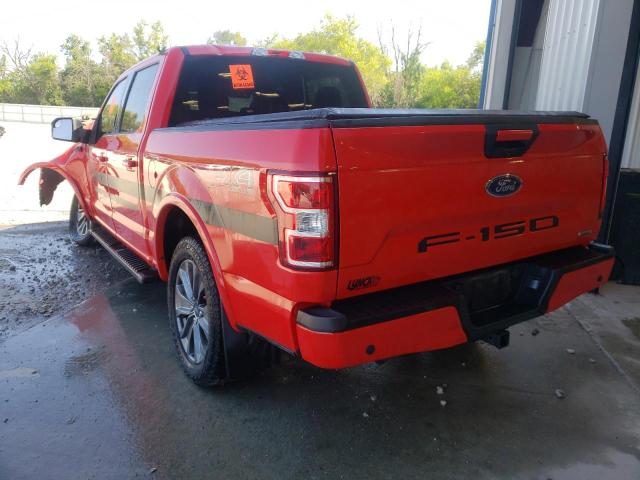Photo 3 from auction – 2018 FORD F150 SUPER with VIN 1FTEW1EG1JFE68642