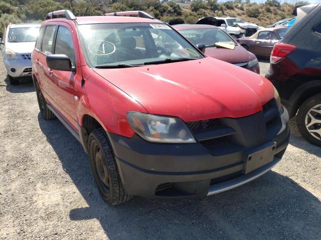MITSUBISHI OUTLANDER 2003 with VIN JA4LX31GX3U075186 - Photo from auction
