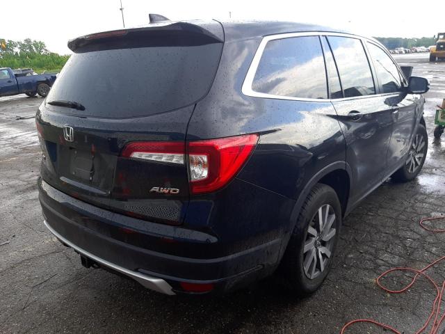 Photo 4 from auction – 2019 HONDA PILOT EXL with VIN 5FNYF6H58KB071780