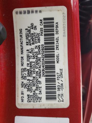 Photo 10 from auction – 2010 TOYOTA COROLLA BA with VIN 1NXBU4EE0AZ252829