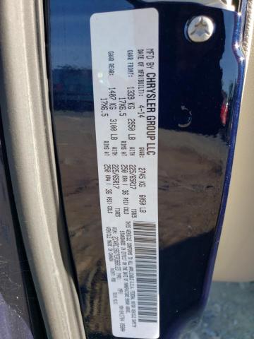 Photo 10 from auction – 2014 CHRYSLER TOWN & COU with VIN 2C4RC1BG7ER368123