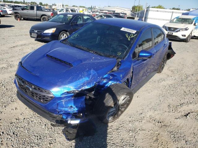 Photo 2 from auction – 2022 SUBARU WRX PREMIU with VIN JF1VBAF61N9003869
