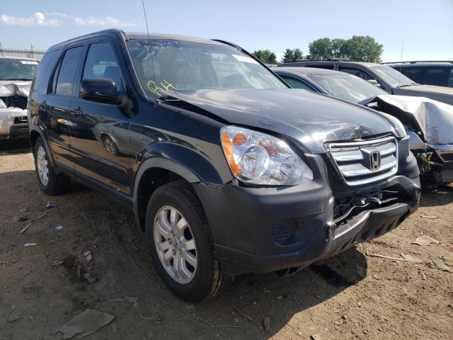 HONDA CR-V SE 2006 with VIN JHLRD78906C036949 - Photo from auction