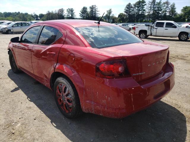 Photo 3 from auction – 2014 DODGE AVENGER SE with VIN 1C3CDZAB7EN108801