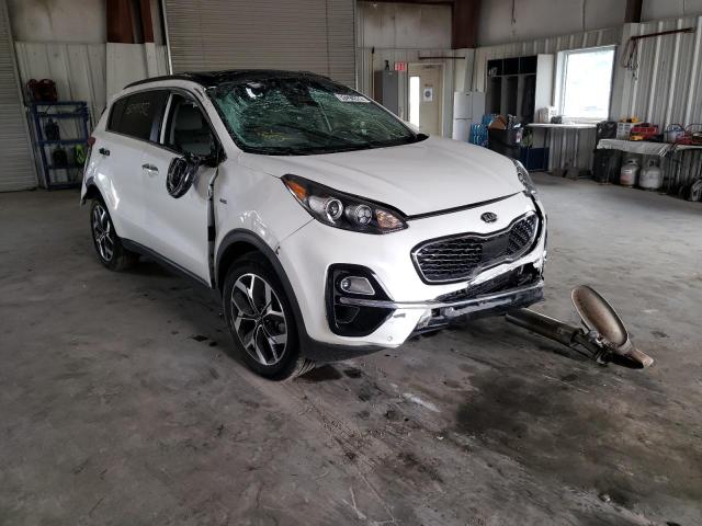KIA SPORTAGE E 2021 with VIN KNDPNCAC1M7885025 - Photo from auction