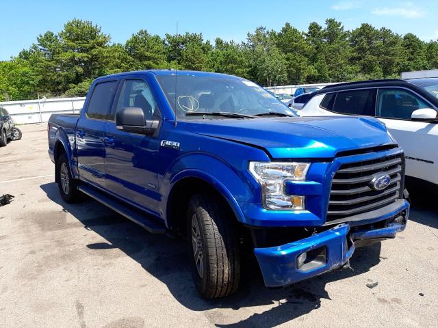 FORD F150 SUPER 2017 with VIN 1FTEW1EP7HFA91793 - Photo from auction