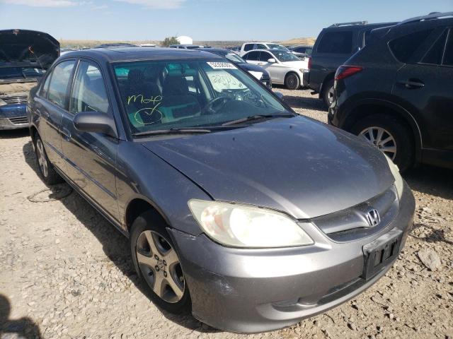 HONDA CIVIC EX 2004 with VIN 2HGES26744H642711 - Photo from auction