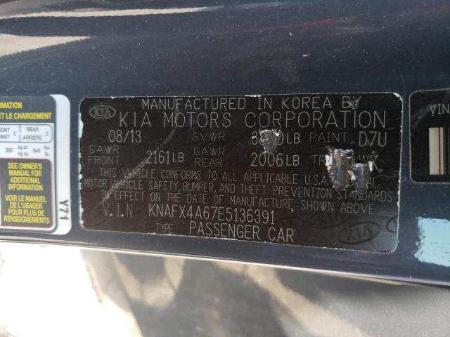 Photo 10 from auction – 2014 KIA FORTE LX with VIN KNAFX4A67E5136391