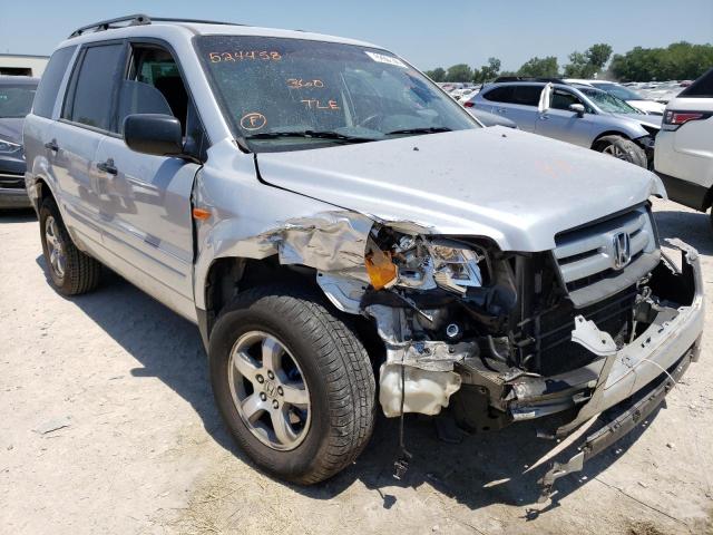 HONDA PILOT LX 2006 with VIN 2HKYF18126H524458 - Photo from auction