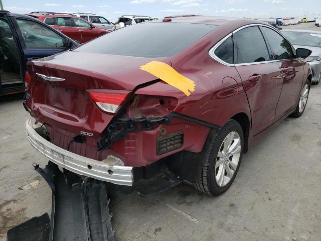 Photo 4 from auction – 2015 CHRYSLER 200 LIMITE with VIN 1C3CCCAB1FN595236