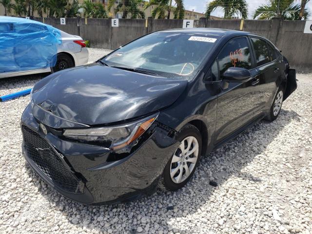 Photo 2 from auction – 2022 TOYOTA COROLLA LE with VIN JTDEPMAE2NJ213083