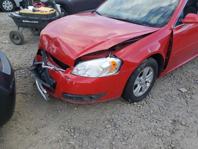 Photo 9 from auction – 2012 CHEVROLET IMPALA LS with VIN 2G1WF5E36C1210936