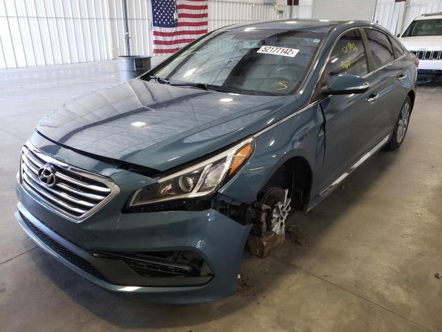 Photo 2 from auction – 2015 HYUNDAI SONATA SPO with VIN 5NPE34AF7FH091495