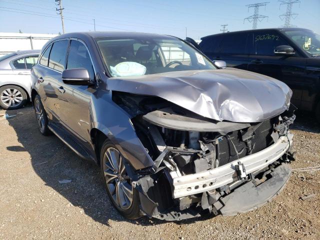ACURA MDX TECHNO 2017 with VIN 5FRYD4H54HB017362 - Photo from auction