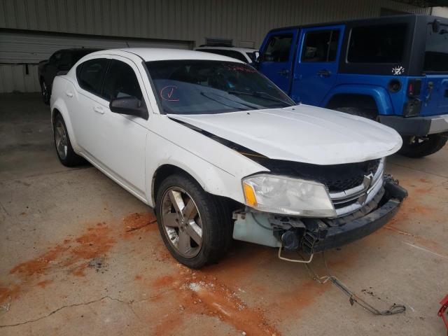 DODGE AVENGER SE 2014 with VIN 1C3CDZAG1EN221266 - Photo from auction
