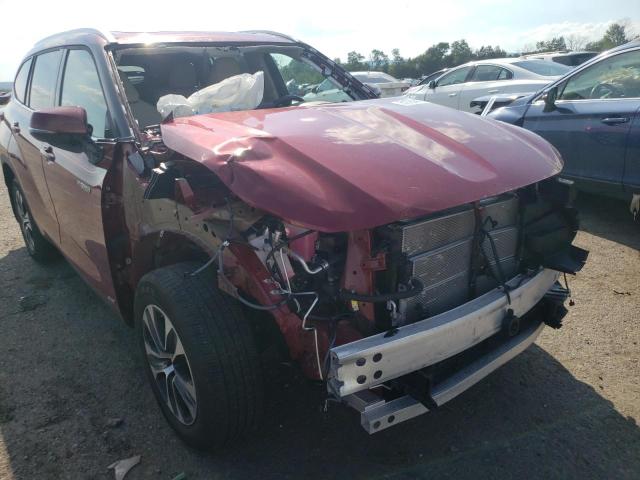 Photo 9 from auction – 2021 TOYOTA HIGHLANDER with VIN 5TDGBRCH6MS528465