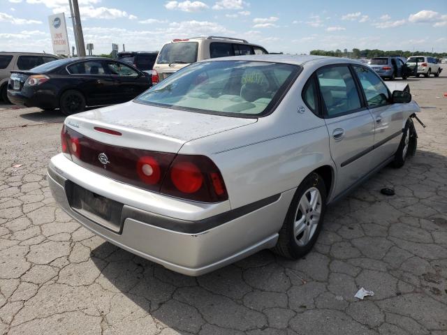 Photo 4 from auction – 2004 CHEVROLET IMPALA with VIN 2G1WF52E949162891