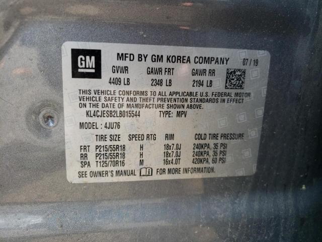 Photo 10 from auction – 2020 BUICK ENCORE PRE with VIN KL4CJESB2LB015544