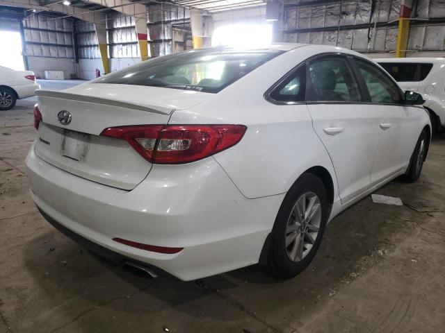 Photo 4 from auction – 2016 HYUNDAI SONATA SE with VIN 5NPE24AF8GH318312