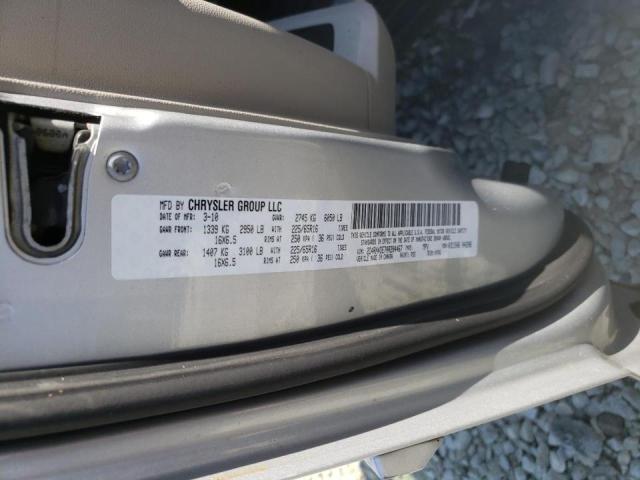 Photo 10 from auction – 2010 DODGE GRAND CARA with VIN 2D4RN4DE7AR284467