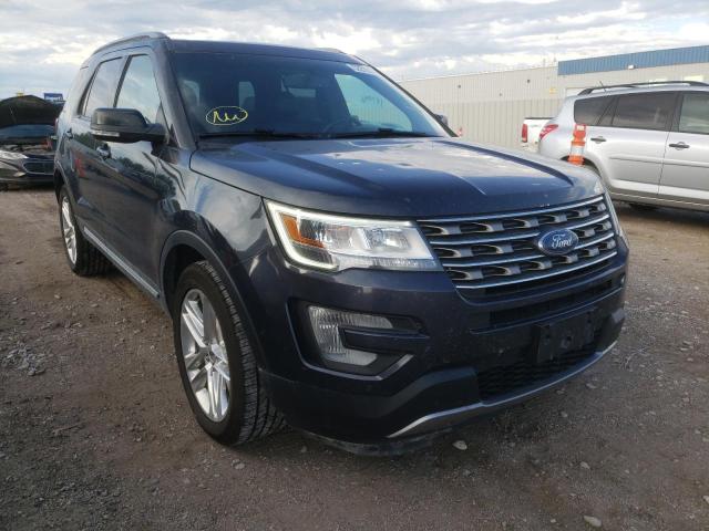 FORD EXPLORER X 2017 with VIN 1FM5K8D88HGA46785 - Photo from auction
