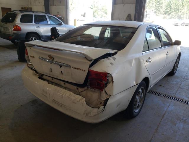 Photo 4 from auction – 2002 TOYOTA CAMRY LE with VIN JTDBE32K020014266