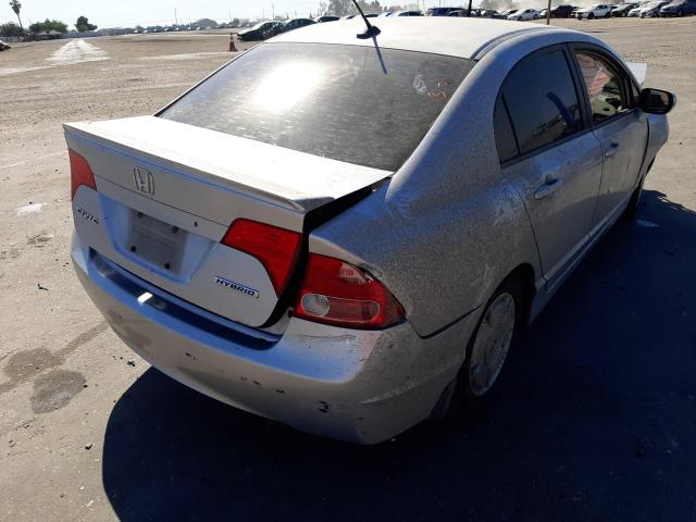 Photo 4 from auction – 2007 HONDA CIVIC HYBR with VIN JHMFA36267S025886