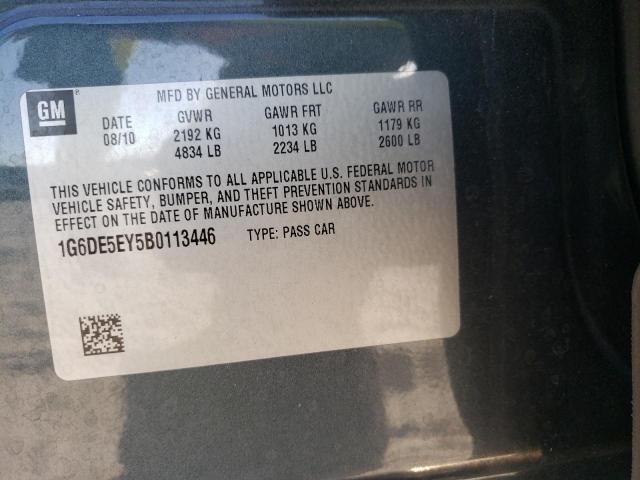 Photo 10 from auction – 2011 CADILLAC CTS LUXURY with VIN 1G6DE5EY5B0113446