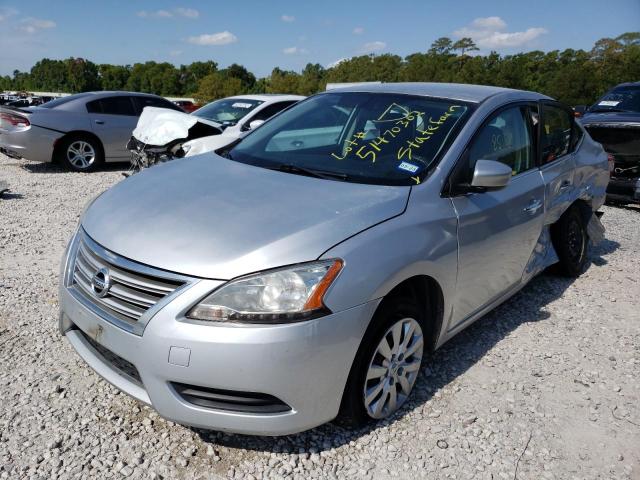 Photo 2 from auction – 2015 NISSAN SENTRA S with VIN 3N1AB7AP7FY309999