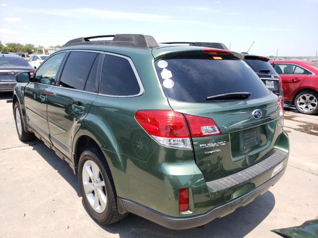 Photo 3 from auction – 2013 SUBARU OUTBACK 2. with VIN 4S4BRCGC6D3287134