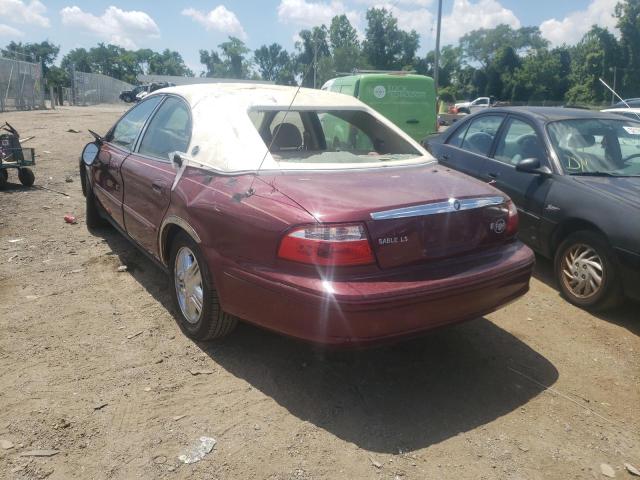 Photo 3 from auction – 2004 MERCURY SABLE LS P with VIN 1MEHM55S84A626618